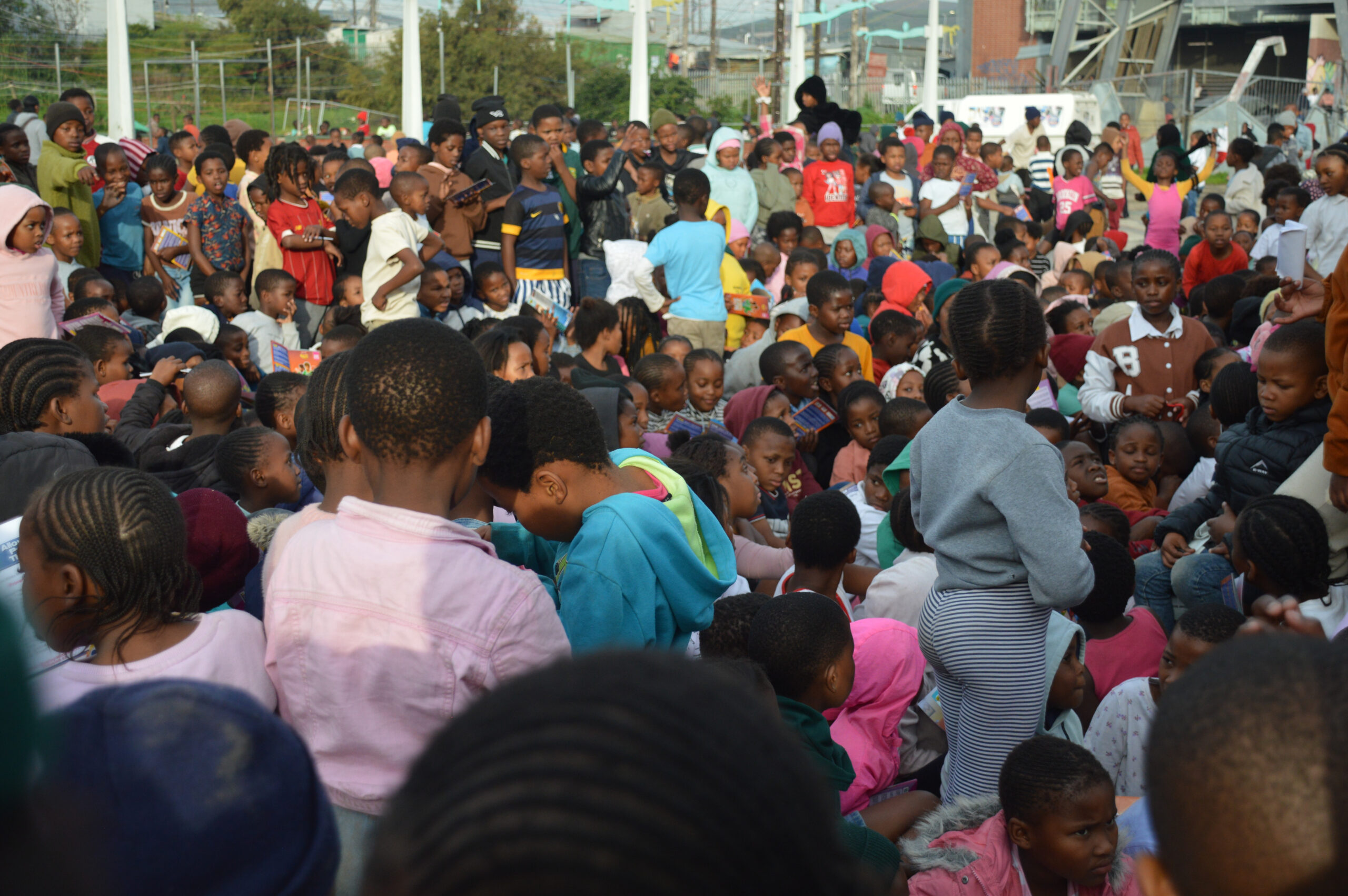 A Say Yes To Kids outreach gathering in session.